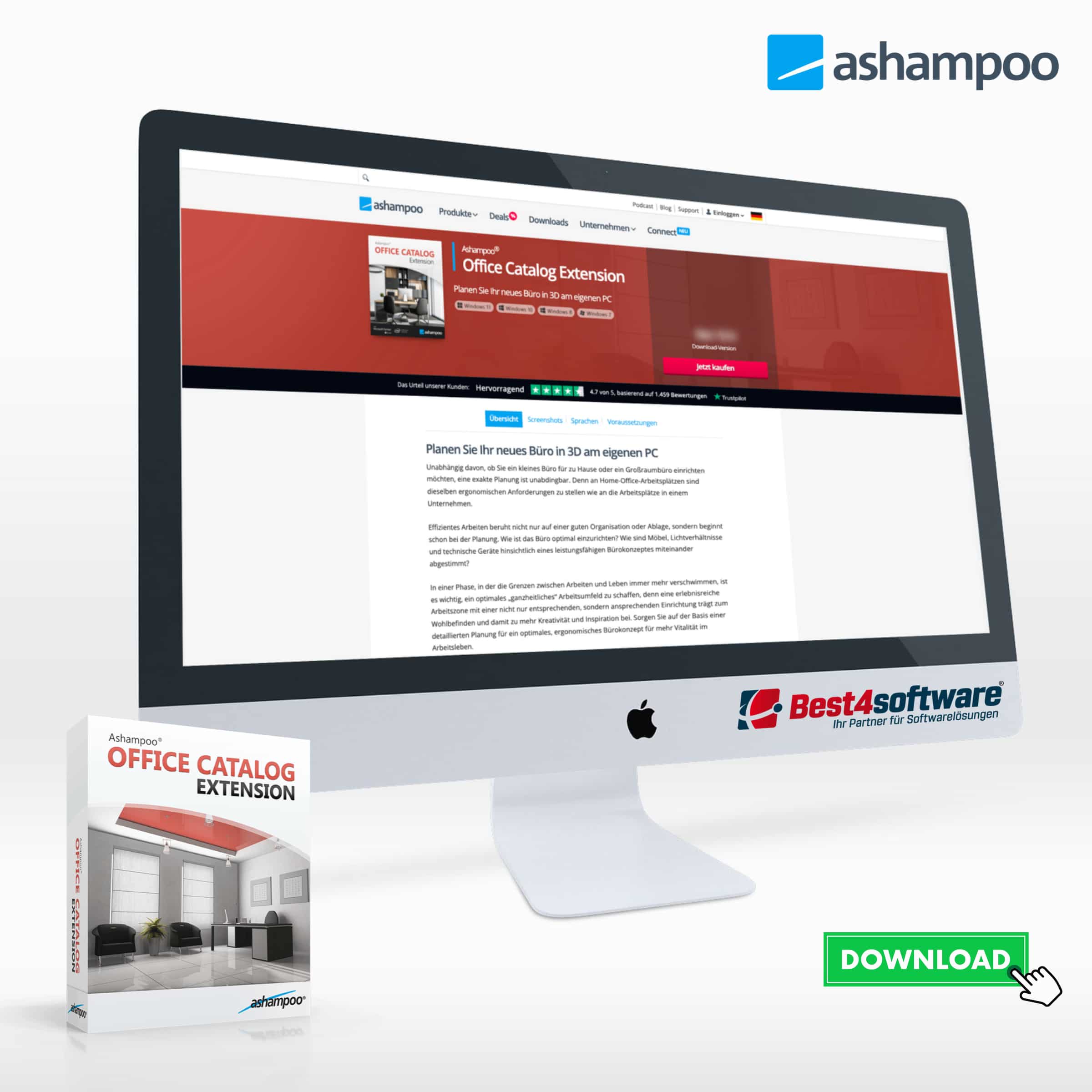Best4software Ashampoo Office Catalog Extension ASHOCE 8 CAD + Konstruktion
