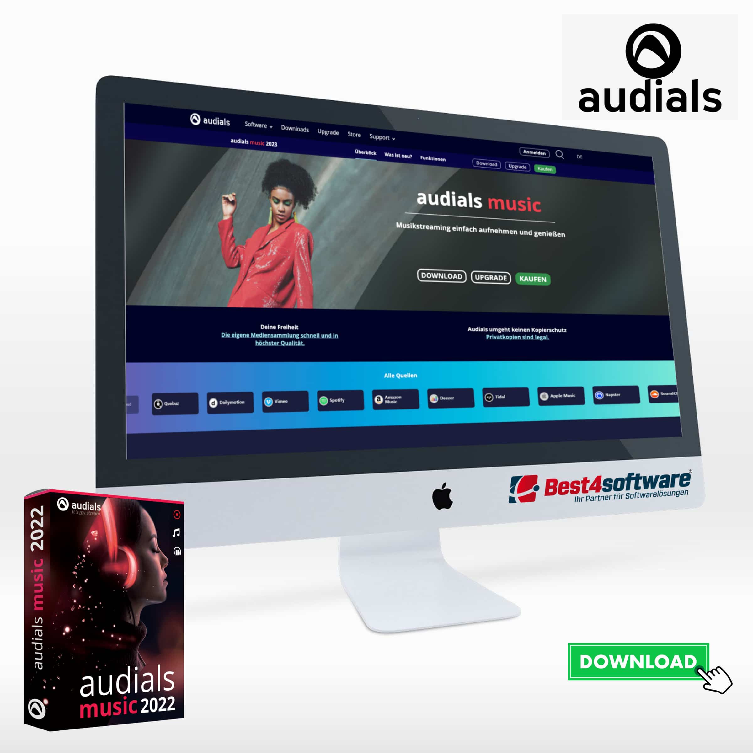 Best4software Audials Music 2022 AUDMU22 14 Musikbearbeitung