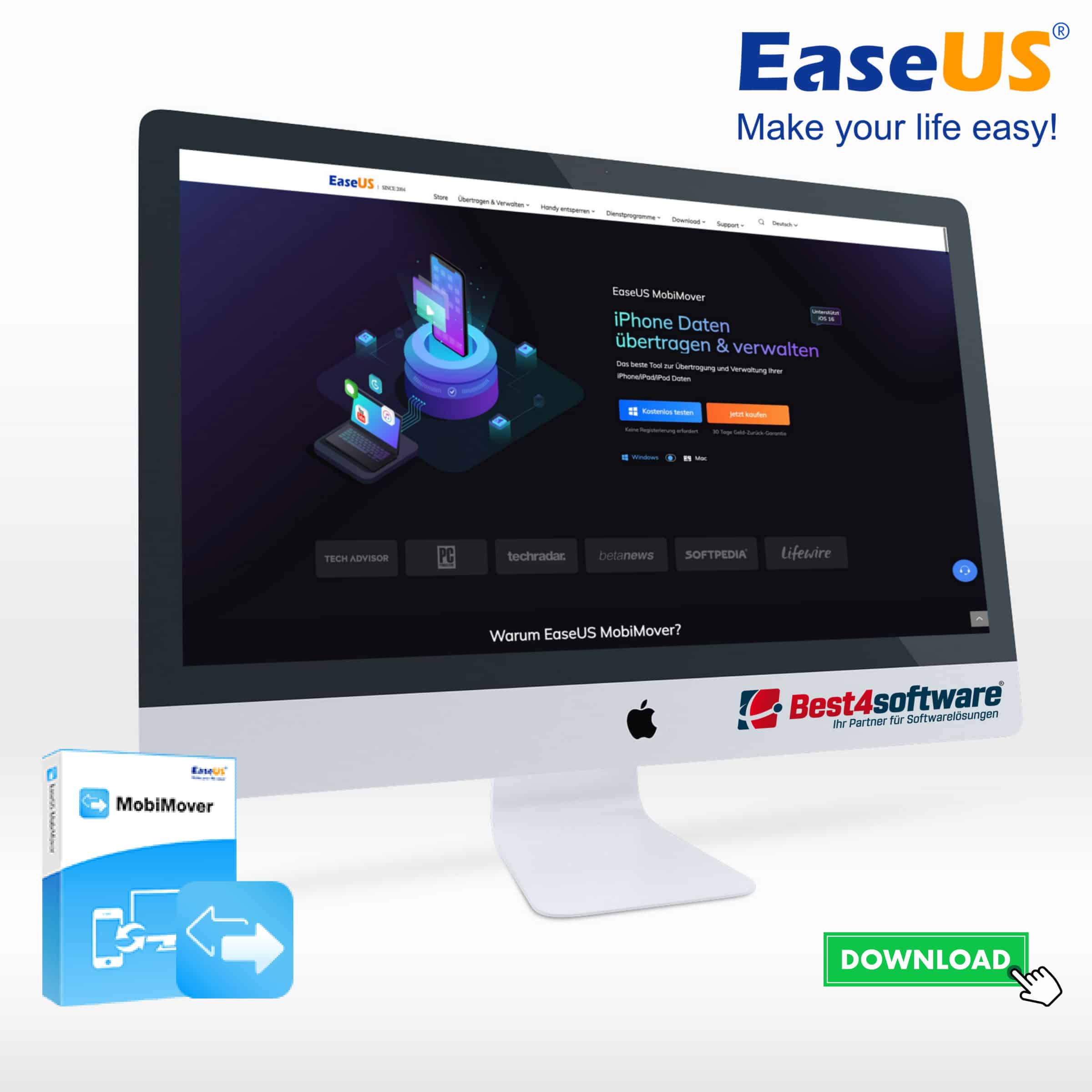 Best4software EaseUS MobiMover EUSMMM1M 26 Datenübertragung