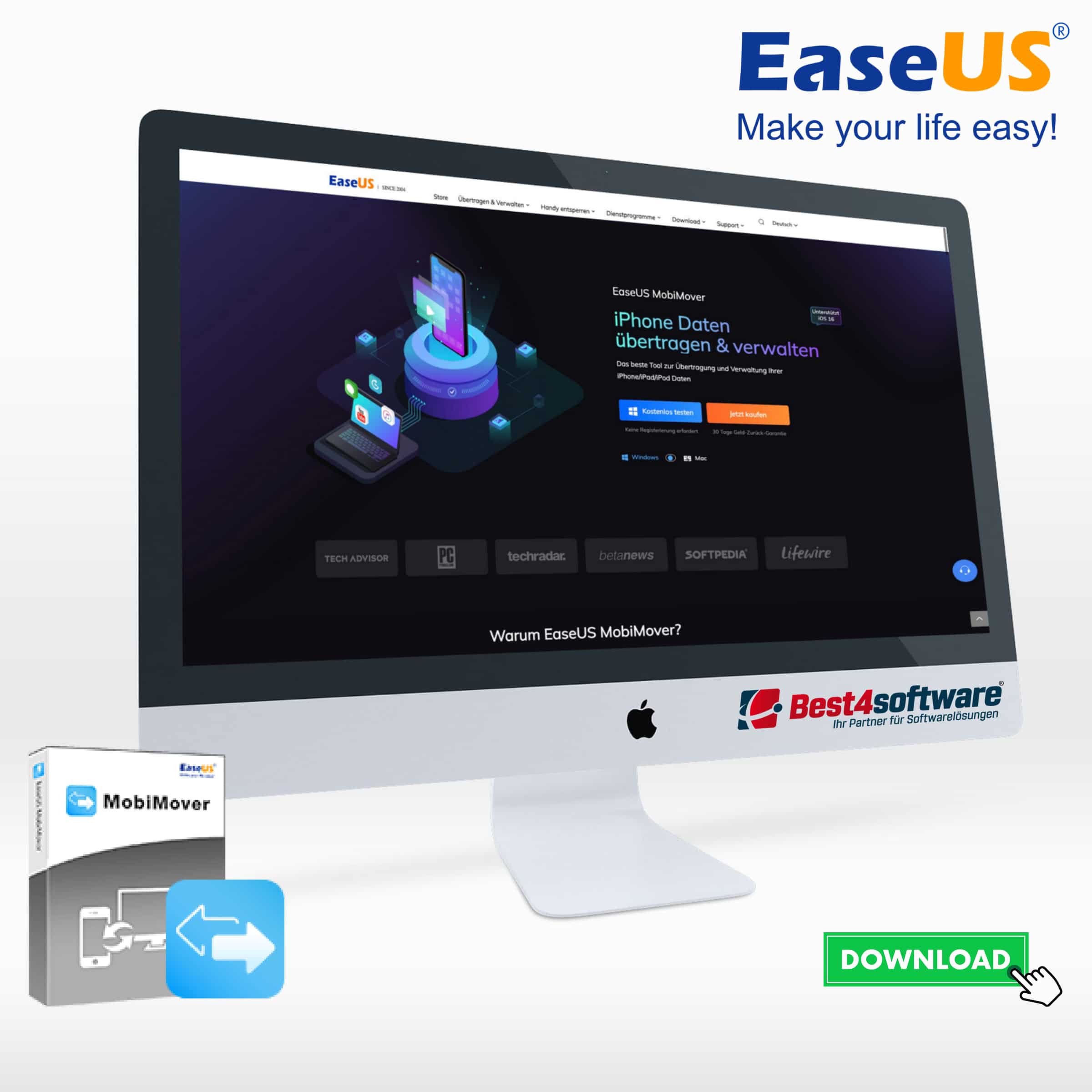 Best4software EaseUS MobiMover EUSMMM1M 26 Datenübertragung