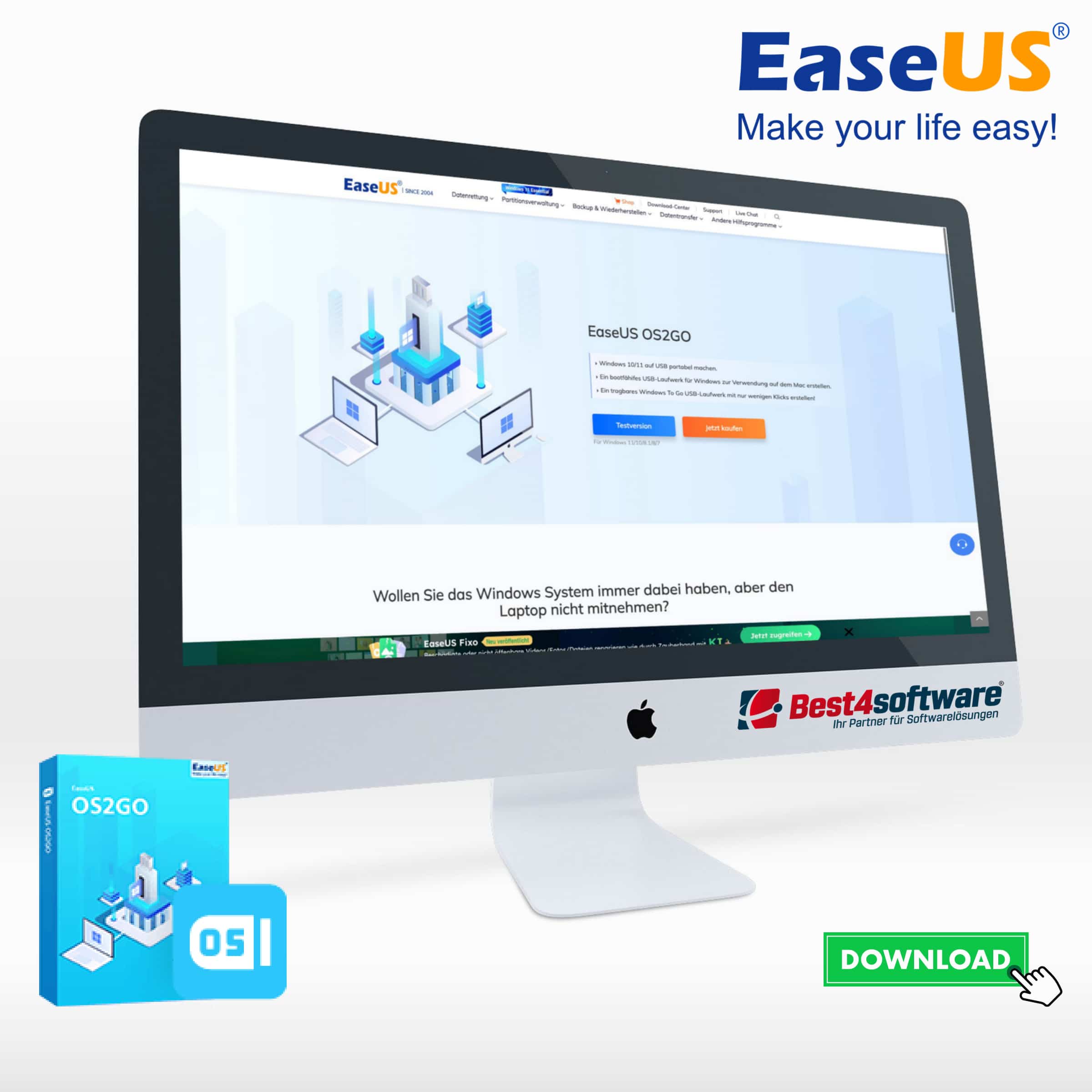 Best4software EaseUS OS2GO EUSOS2GOPC1M 14 Datenübertragung