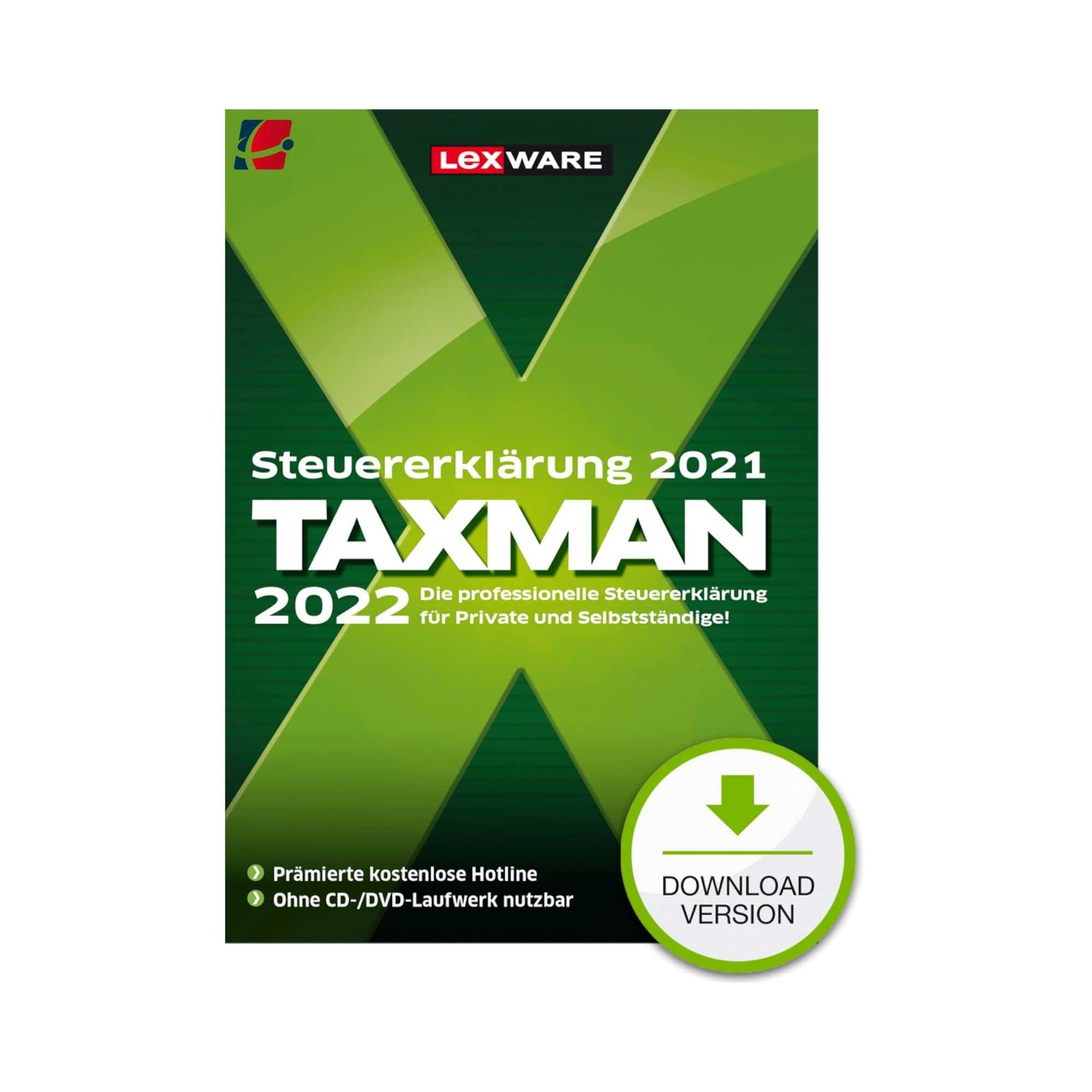 Best4software Taxman 2022 (für das Steuerjahr 2021) 08832-2017 24 Finanzsoftware