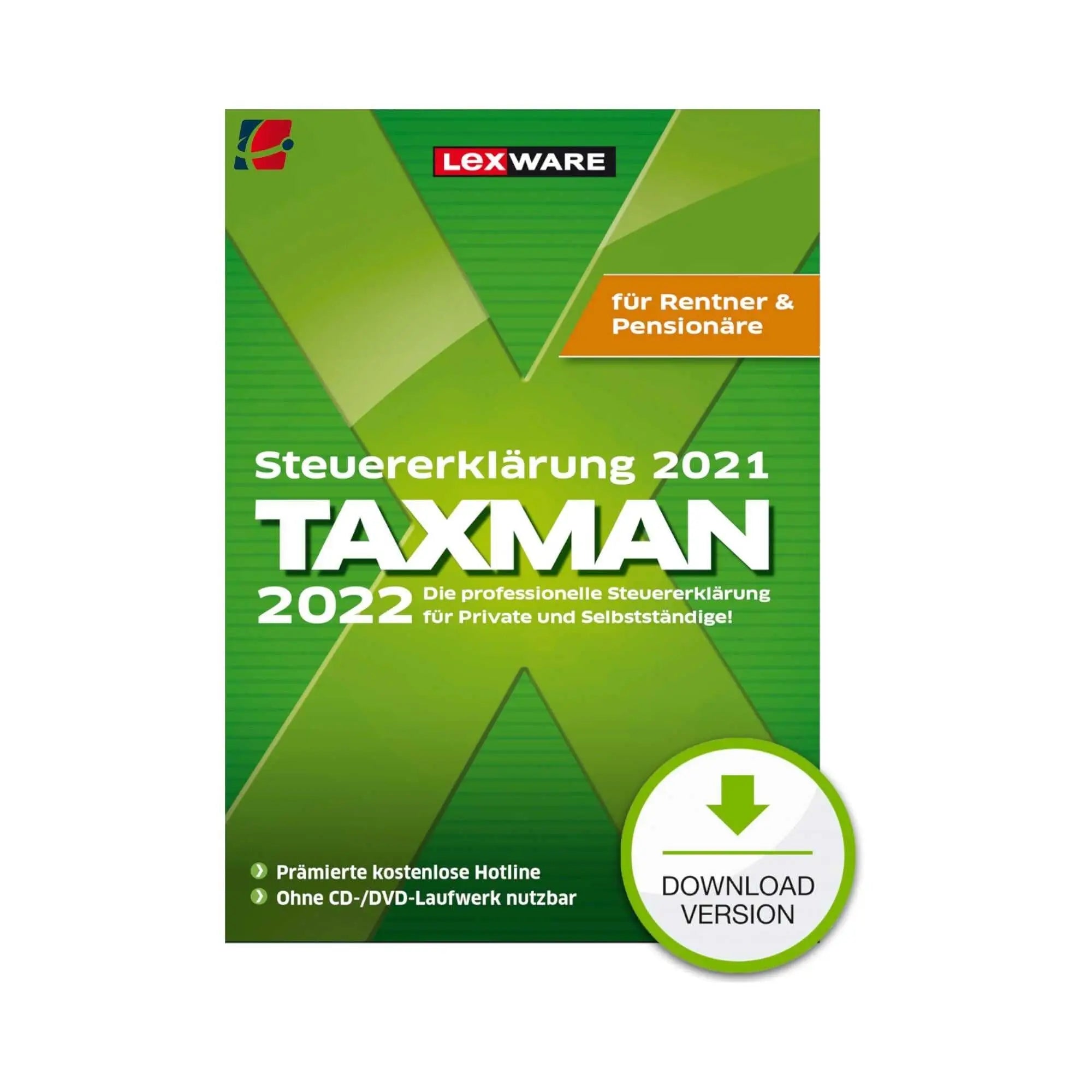 TAXMAN 2022 für Selbständige (Für das Steuerjahr 2021)